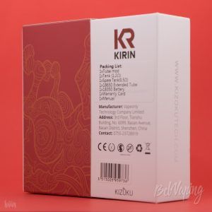 Упаковка KIZOKU Kirin MTL Pod Kit