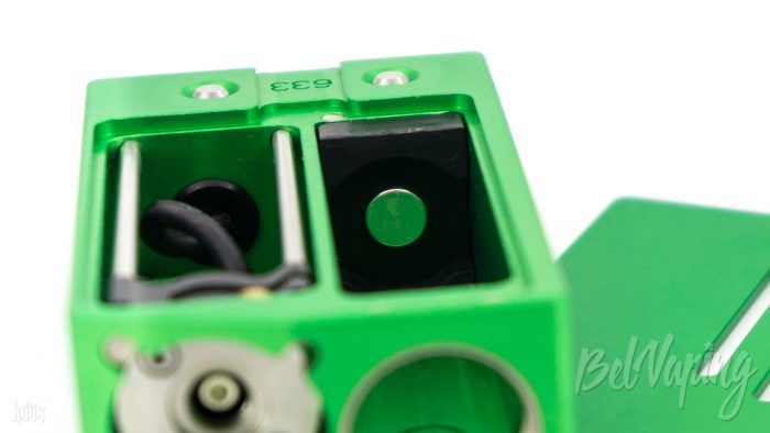 Плюсовой контакт в Sunbox E8 Moonraker от SXK