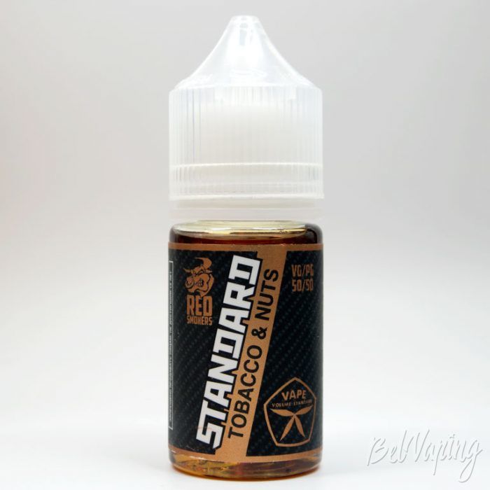 Жидкость STANDARD от Red Smokers. Часть 2 - вкус TOBACCO & NUTS