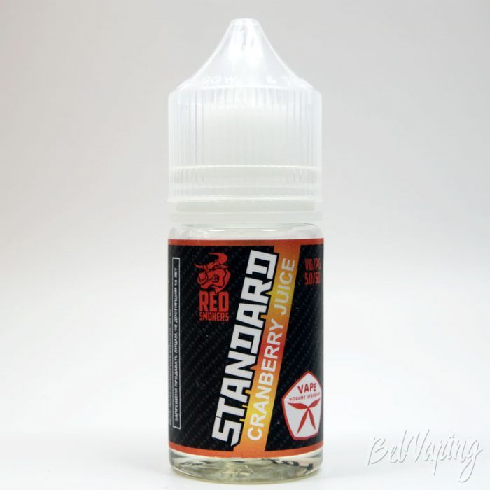 Жидкость STANDARD от Red Smokers. Часть 2 - вкус CRANBERRY JUICE