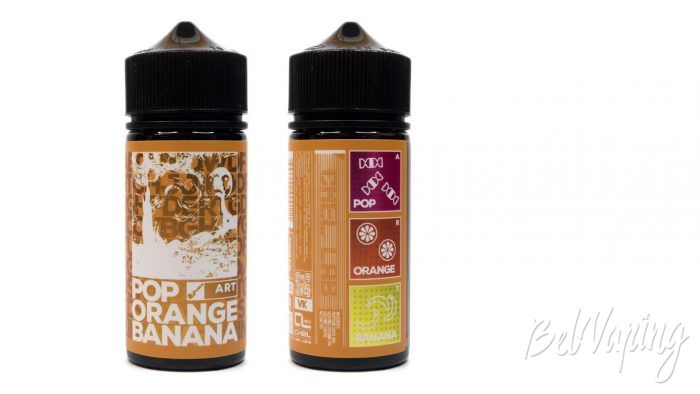 Жидкости ART от CHELLAB - вкус POP ORANGE BANANA