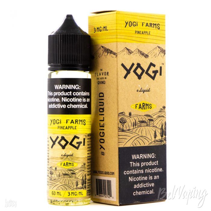 Жидкость Pineapple от Yogi Farms E-Liquid