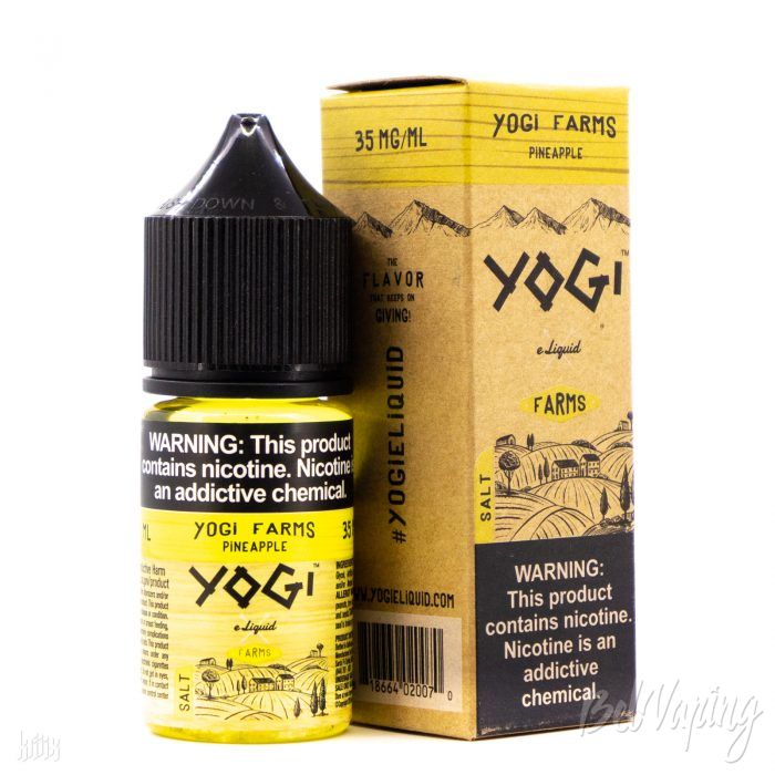 Жидкость Pineapple от Yogi Farms Salts E-Liquid