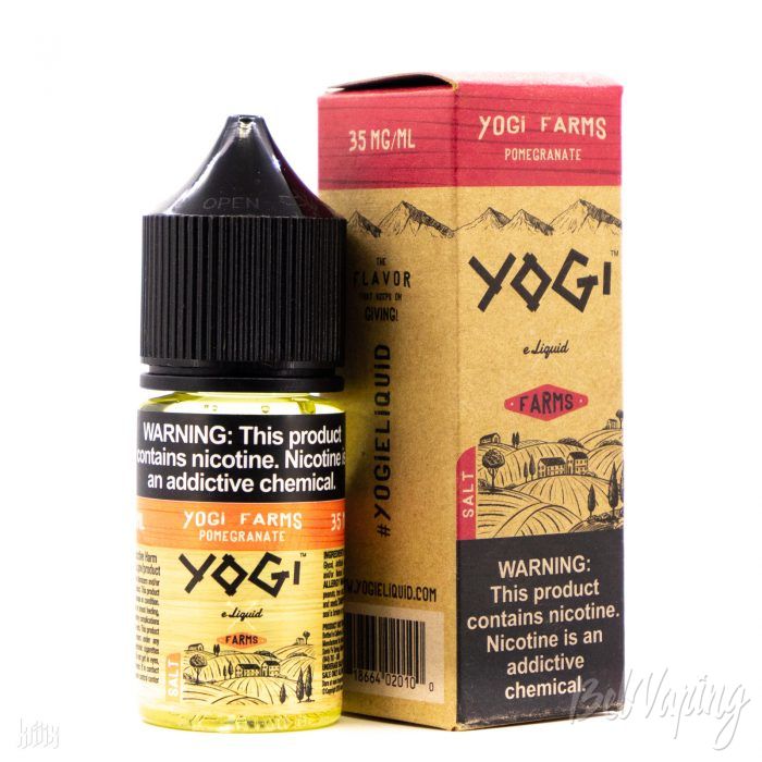 Жидкость Pomegranate от Yogi Farms Salts E-Liquid