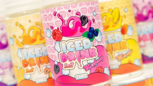 Обзор солевой жидкости ICED DRINK от Cloud Union