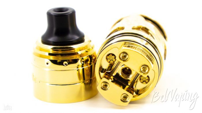 База Brunhilde MTL RTA с тросами для подачи жидкости