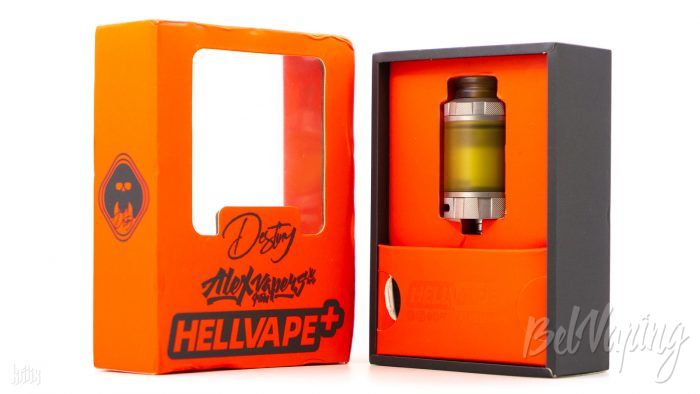 Упаковка Hellvape Destiny RTA внутри