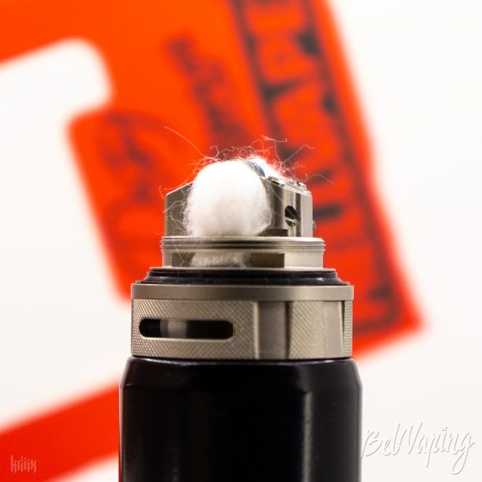Укладка ваты в Hellvape Destiny RTA