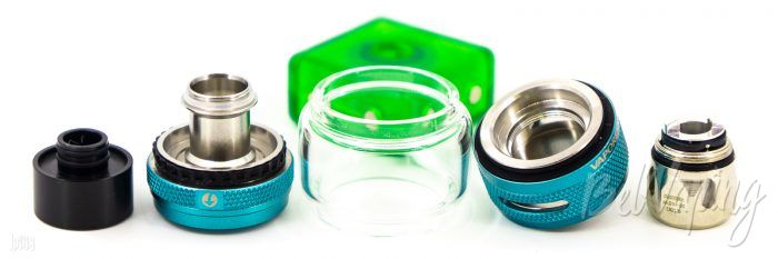 Vaporesso NRG-S Tank в разобранном виде