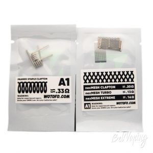 Wotofo PROFILE RDTA - койлы и сетка