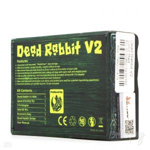 Упаковка Dead Rabbit V2 RDA сзади