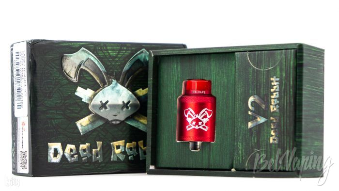 Упаковка Dead Rabbit V2 RDA внутри