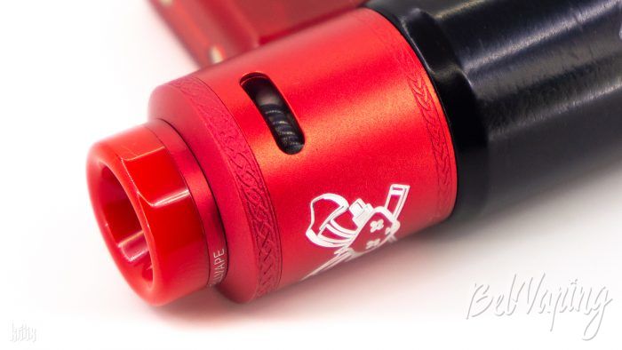 Положение спиралей в обдуве Dead Rabbit V2 RDA