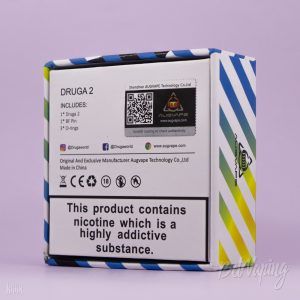Упаковка Druga V2 RDA сзади