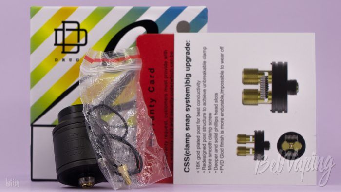 Содержимое коробки Druga V2 RDA