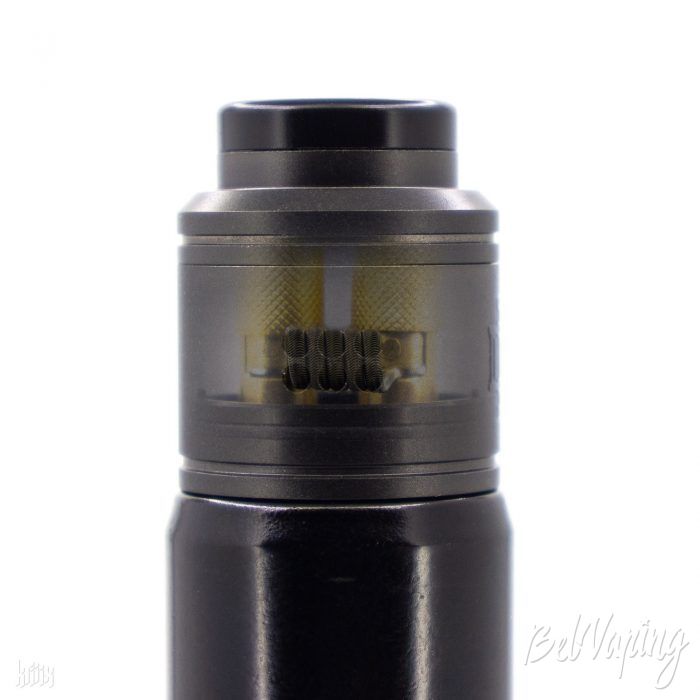 Положение спиралей относительно обдува в Druga V2 RDA