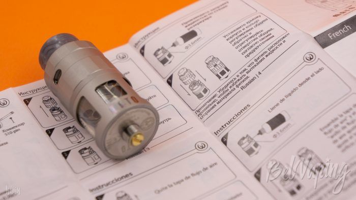 Инструкция Vandy Vape MATO RDTA