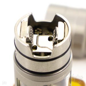 Система крепления спирали и ванночки для фитиля в Vandy Vape MATO RDTA