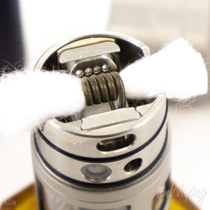 Установка фитиля в Vandy Vape MATO RDTA