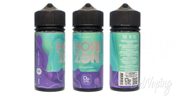 Жидкость HORIZON ICE от ChelLab - вкус CITRUS / MINT