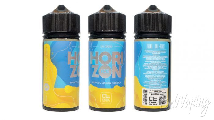 Жидкость HORIZON ICE от ChelLab - вкус MANGO / LEMON / CREAM