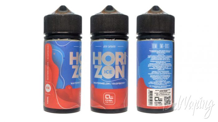 Жидкость HORIZON ICE от ChelLab - вкус WATERMELON / RASPBERRY