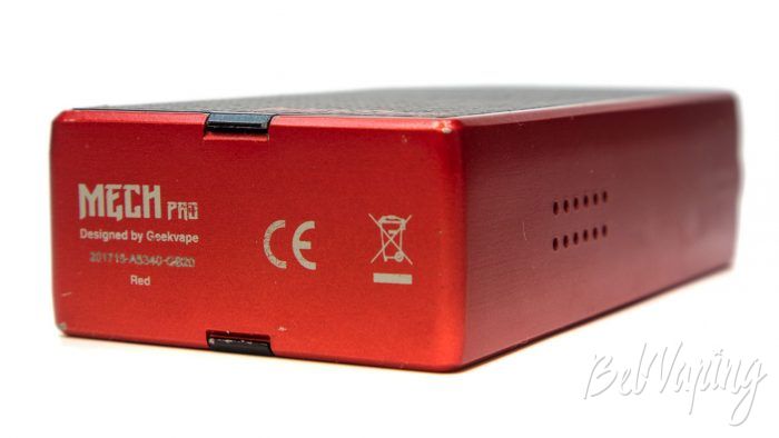 Geek Vape MECH PRO - зацепы крышек