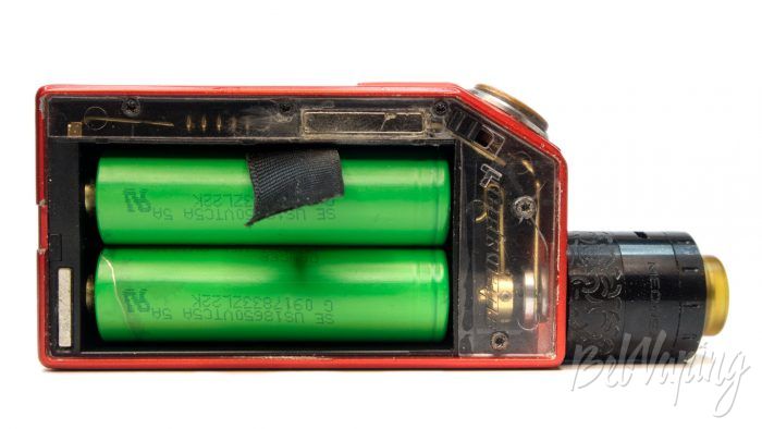 Geek Vape MECH PRO - установка аккумуляторов