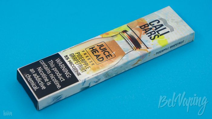 Одноразка Juice Head Pineapple Grapefruit Freeze от Cali Bars