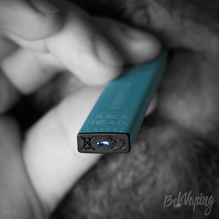 Индикация одноразки Juice Head Cali Bars