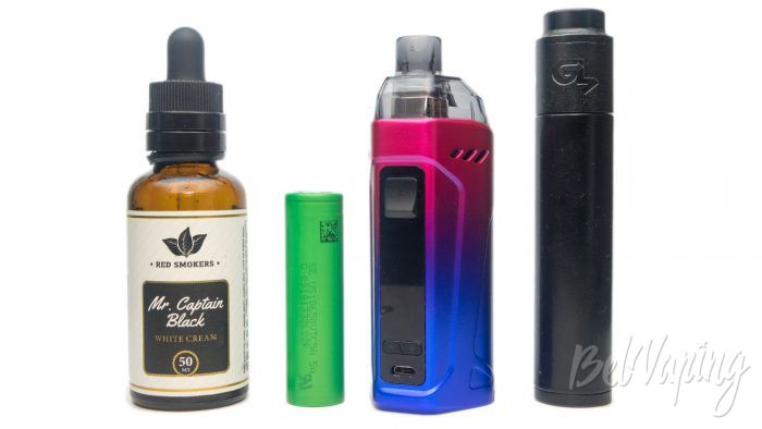 Rincoe MANTO MAX 228W KIT- сравнение размеров