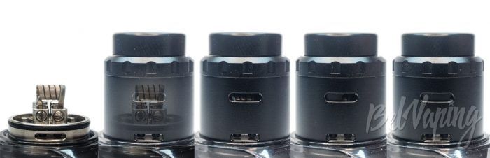 Rincoe MANTO MAX RDTA - настройка интенсивности обдува