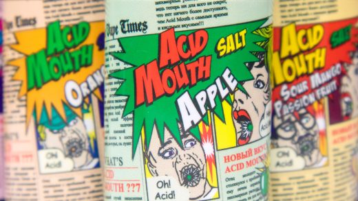 Обзор солевых жидкостей ACID MOUTH от VapeImport. Часть 1
