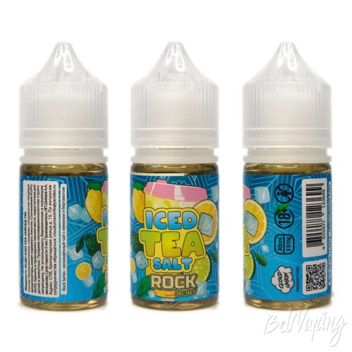 Солевые жидкости ICED TEA - вкус ROCK SERIES