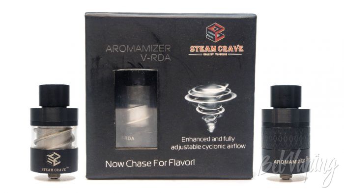 Обзор Steam Crave AROMAMIZER V-RDA