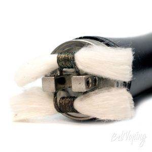 Steam Crave AROMAMIZER V-RDA - укладка хлопка
