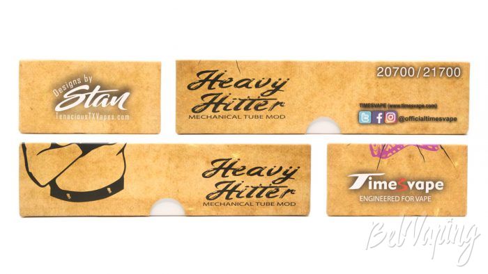 Timesvape HEAVY HITTER MECHANICAL MOD - упаковка
