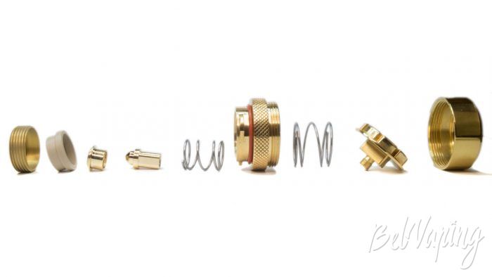 Timesvape HEAVY HITTER MECHANICAL MOD - все части кнопки