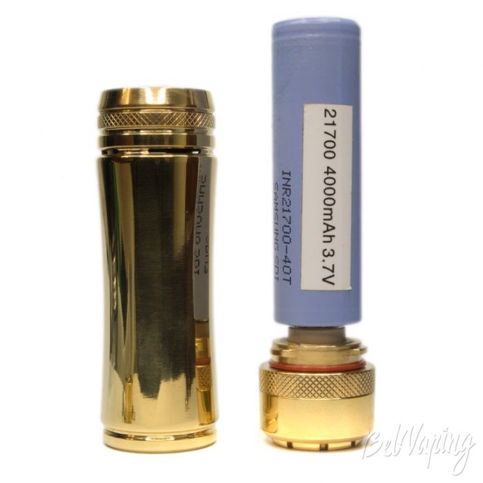 Timesvape HEAVY HITTER MECHANICAL MOD - расположение аккумулятора