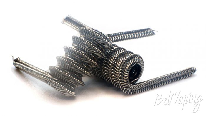WHITE CLOUD COIL Mohawk alien Fused Clapton 0.28 Ohm 2.5mm
