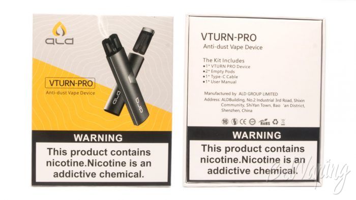 Ald VTURN-PRO pod - упаковка
