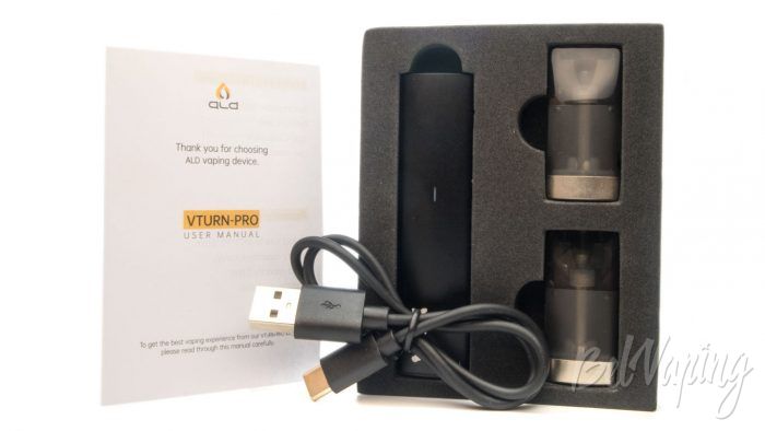 Ald VTURN-PRO pod - комплект поставки