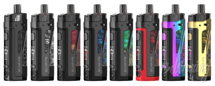 Smok SCAR-P5 pod - варианты расцветки