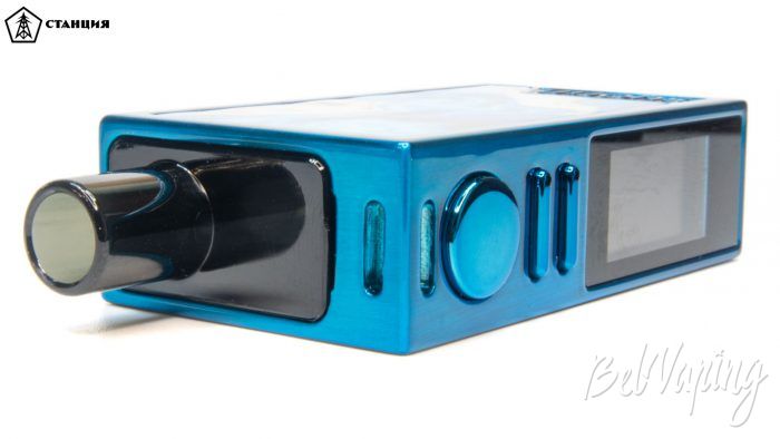 Suorin ELITE pod - вид сверху и отверстие для подвеса