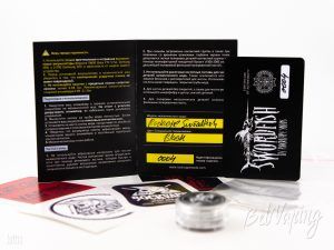 Инструкция и карточка оригинальности для Swordfish от Rockvape Mod Co.