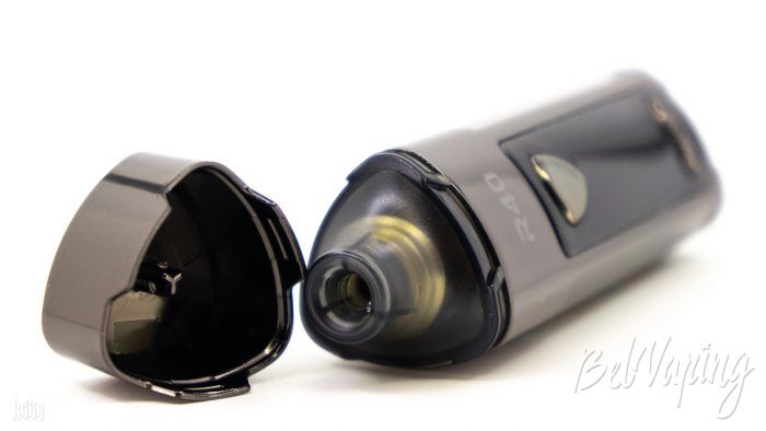 Внешний вид Wismec R40 со снятым колпачком