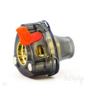 Заправочное отверстие в картридже Wismec R40
