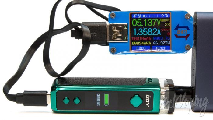 iJoy CAPTAIN 1500 KIT - зарядка