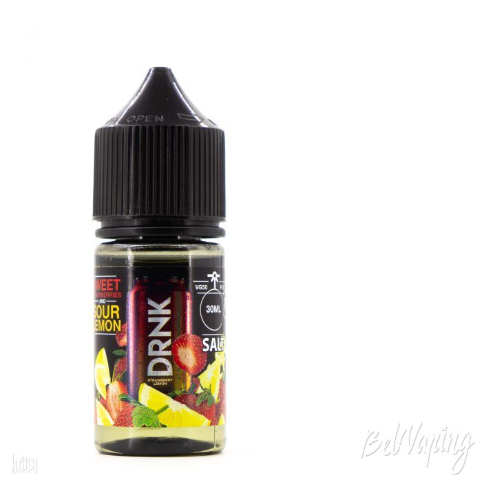 Жидкость DRNK SALT - DRNK SALT Strawberry Lemon от Panda's Juice