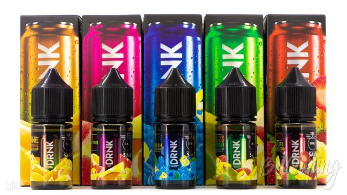 Жидкости DRNK и DRNK SALT от Panda's Juice